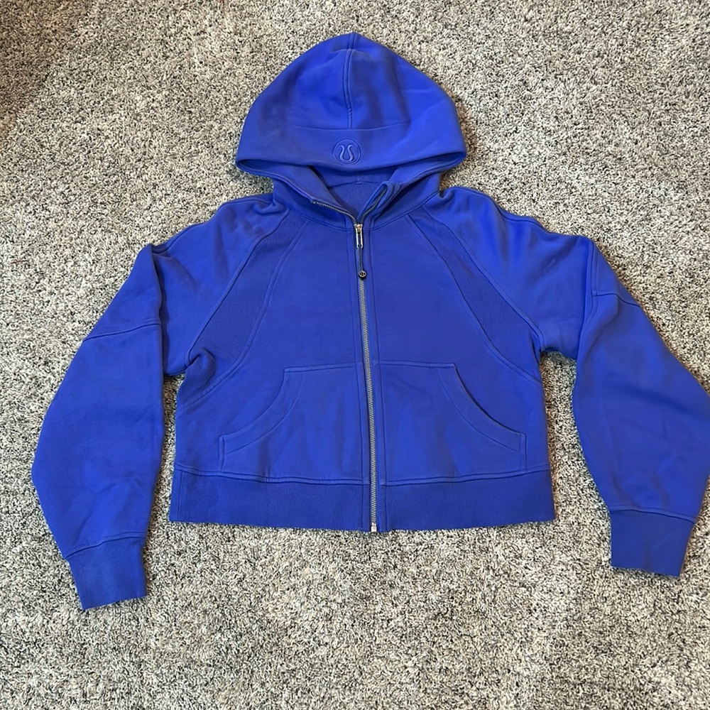 Lululemon Wild Indigo Scuba Oversized Full-Zip XS/S